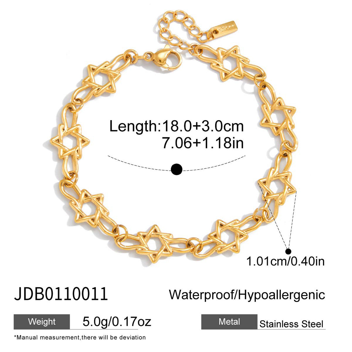 Ding Stainless Steel Zircon Tennis Light Luxury High-grade Korean Bracelet