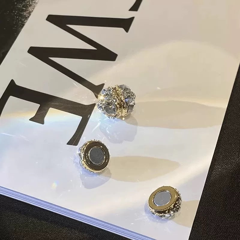 Zircon Magnetic Design High-grade Temperament Fashion Ear Clip