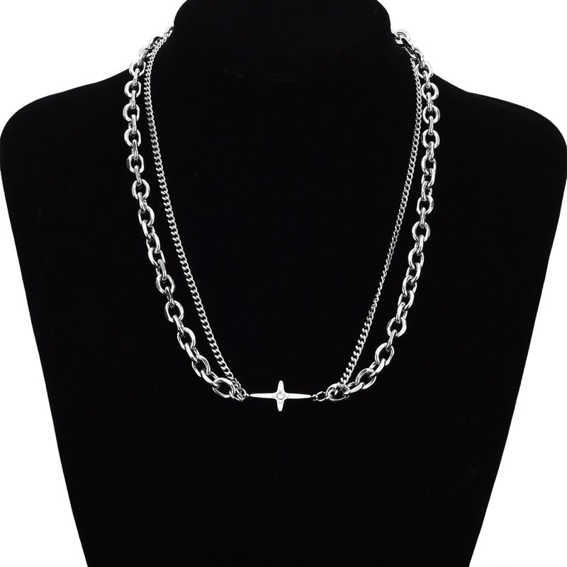 Pendant Titanium Steel Hip Hop Accessories Necklaces