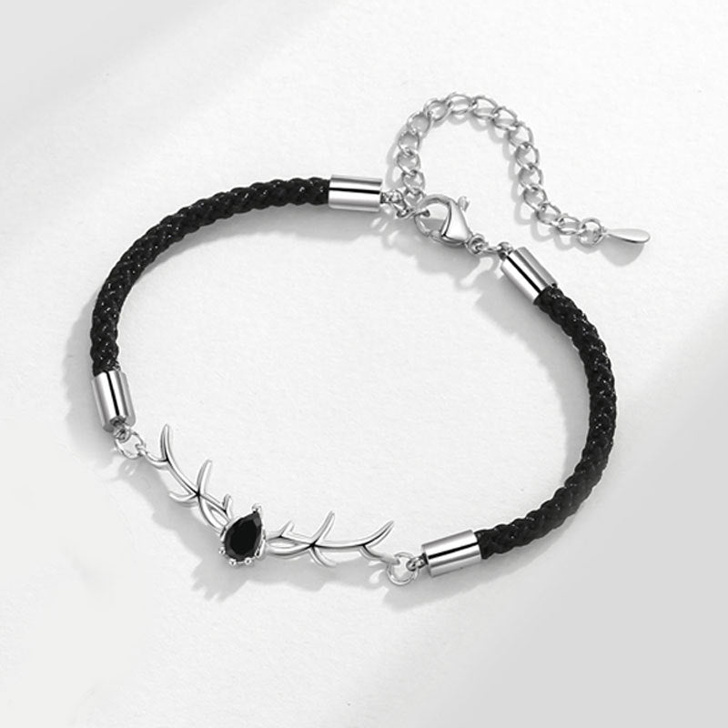 Gewebte und einfache Mori-Armbänder für Paare und Minderheiten für Damen und Herren