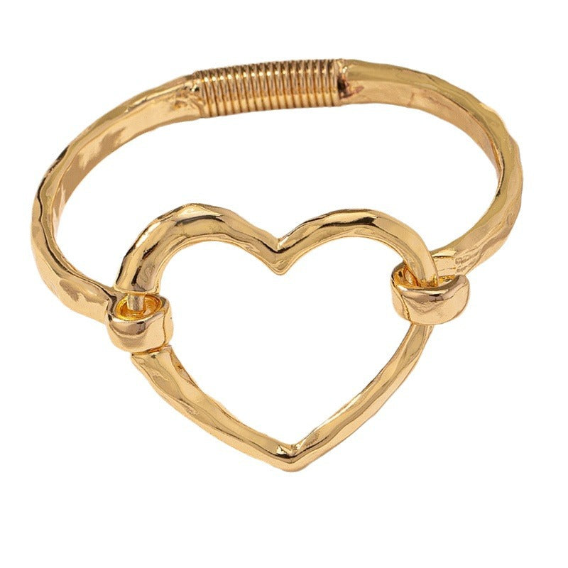 Fashion Design Creative Cross Love Electroplating Bracelet