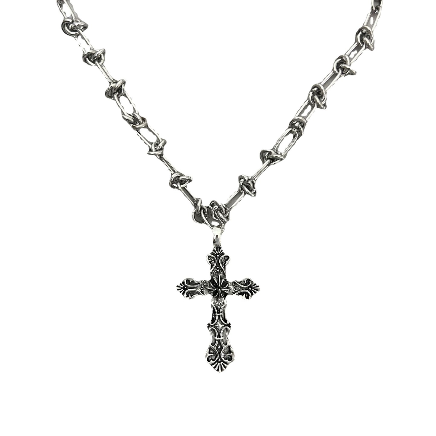 Cross Vintage Pendant Carved Punk Sweet Necklaces