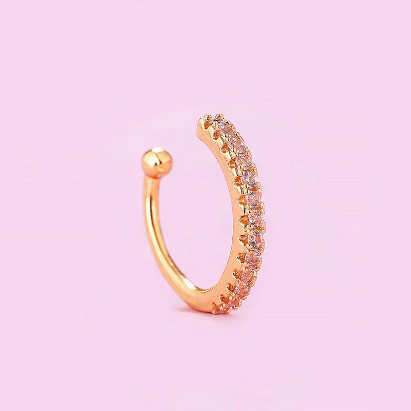 No Pierced Female Elegant Personality Diamond Simple Ear Clip