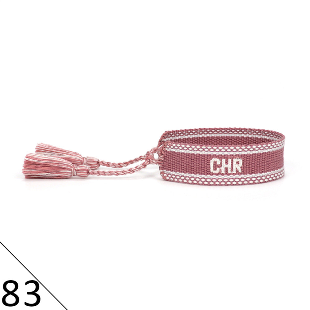 Hand Weaving Fashion Simple Wrist Strap Bracelets