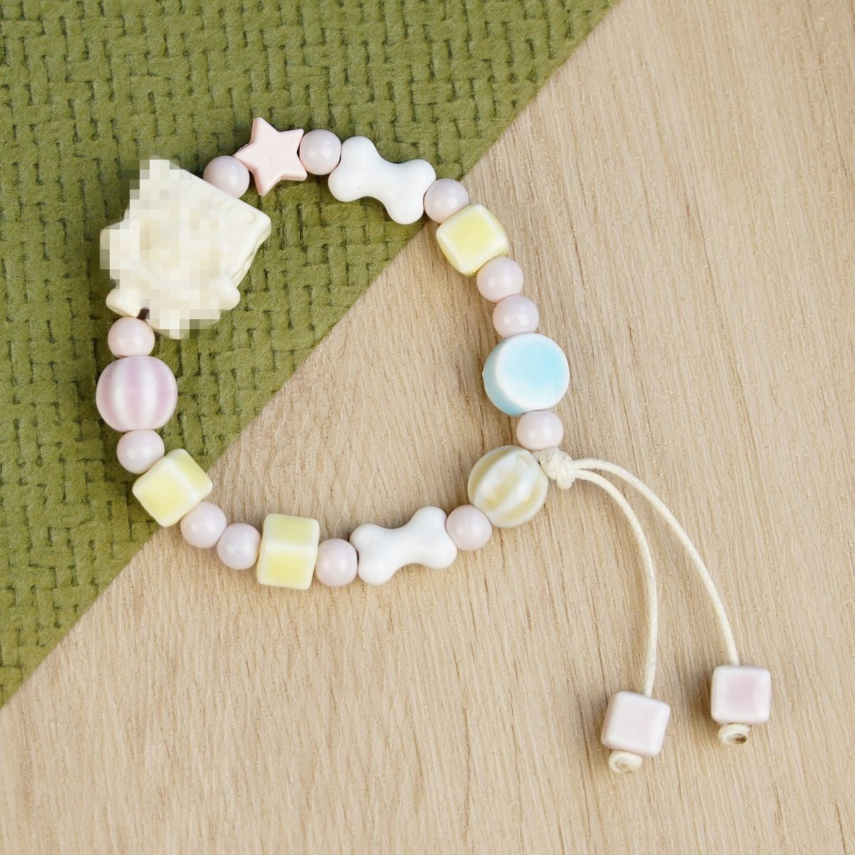 Ceramic National Style Gift Hand-woven Fresh Wild Chinese Bracelet