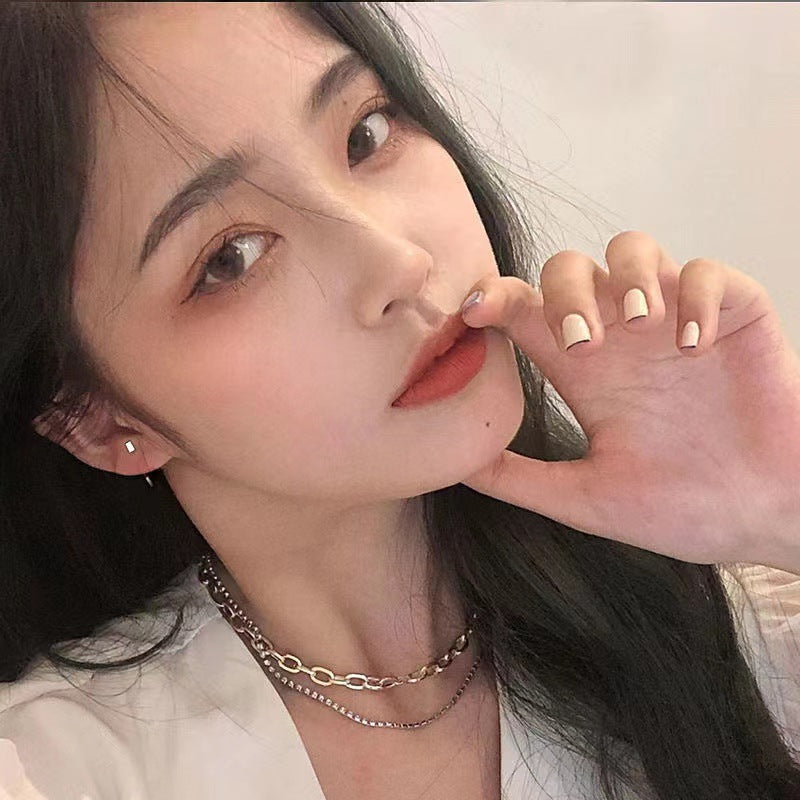 Women's Ear Small Exquisite Clip Bone Niche Design Earrings
