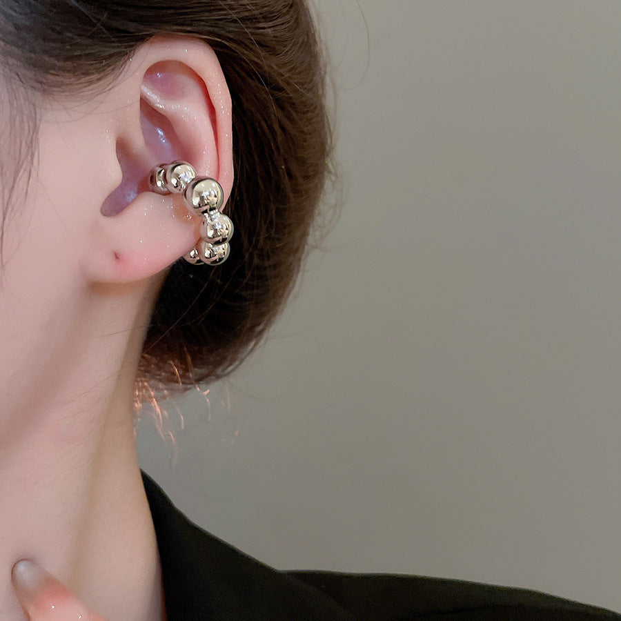 Pearl Love Tassel Art Retro French Fashion Temperament Earrings