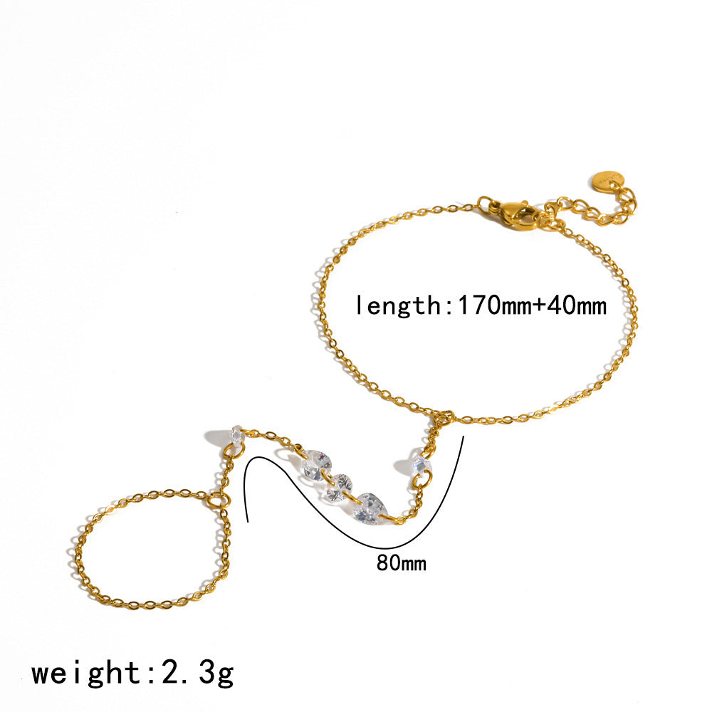 High-grade Stainless Steel Commute Style Y-shaped Necklace