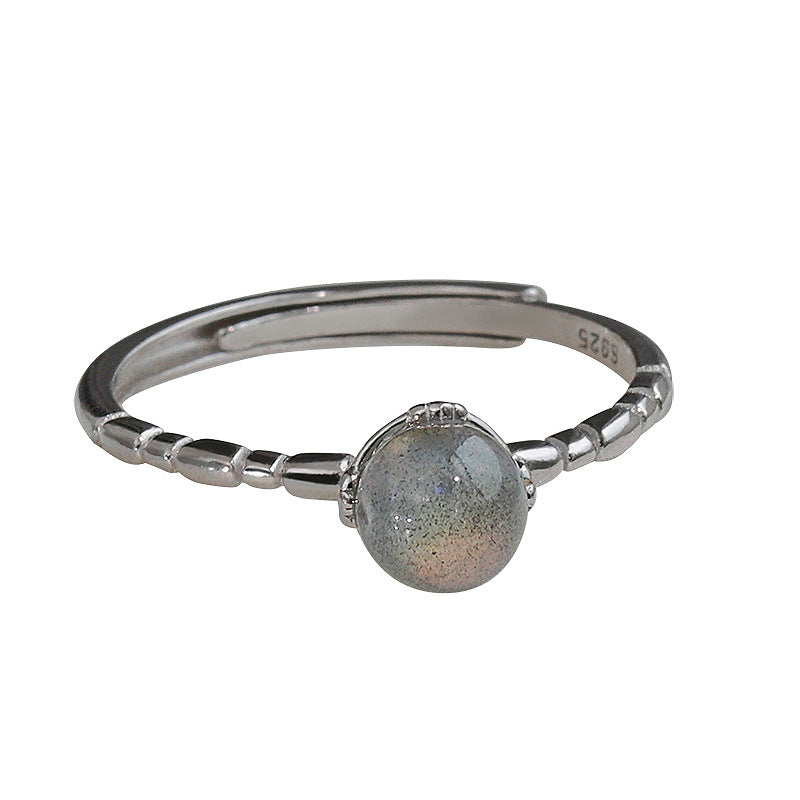 Female Opening Design Sense Niche Senior Simple Ring