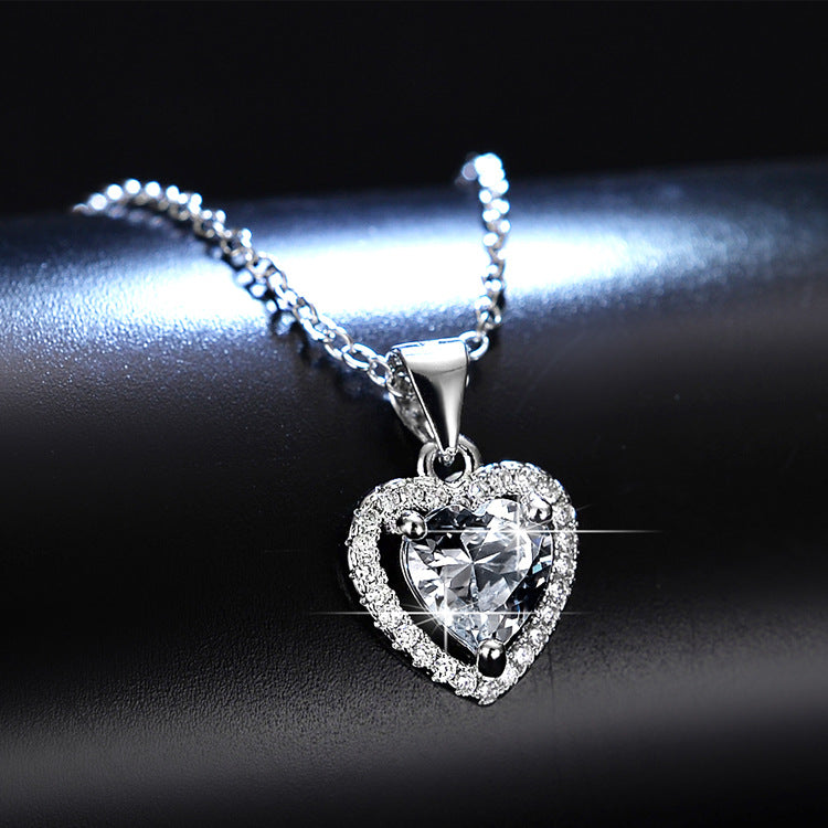 Live Streaming On Imitation Moissanite Swan Necklaces