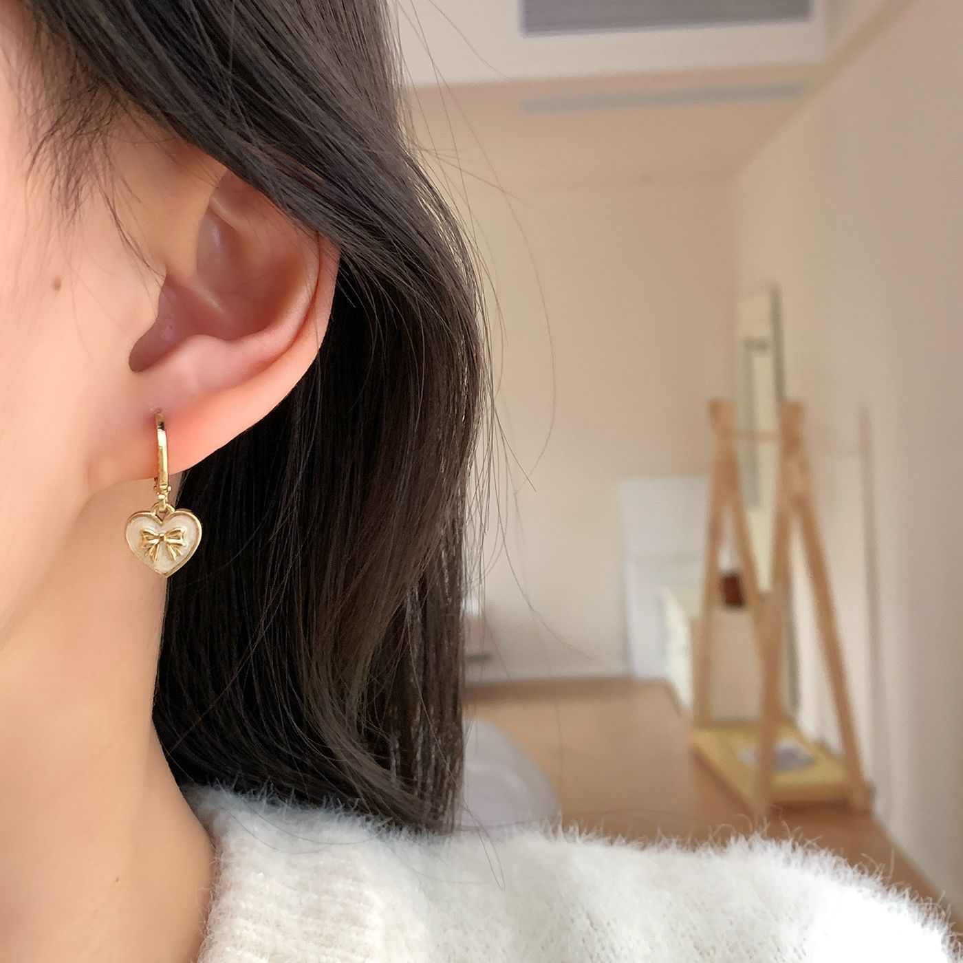 Women's Collection Cool Geometric Daily Small Design Minority Rings