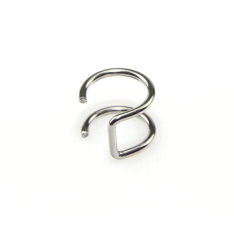 Opening Nose Lip Without Pierced Ears Can Wear Bone Nail Ear Clip