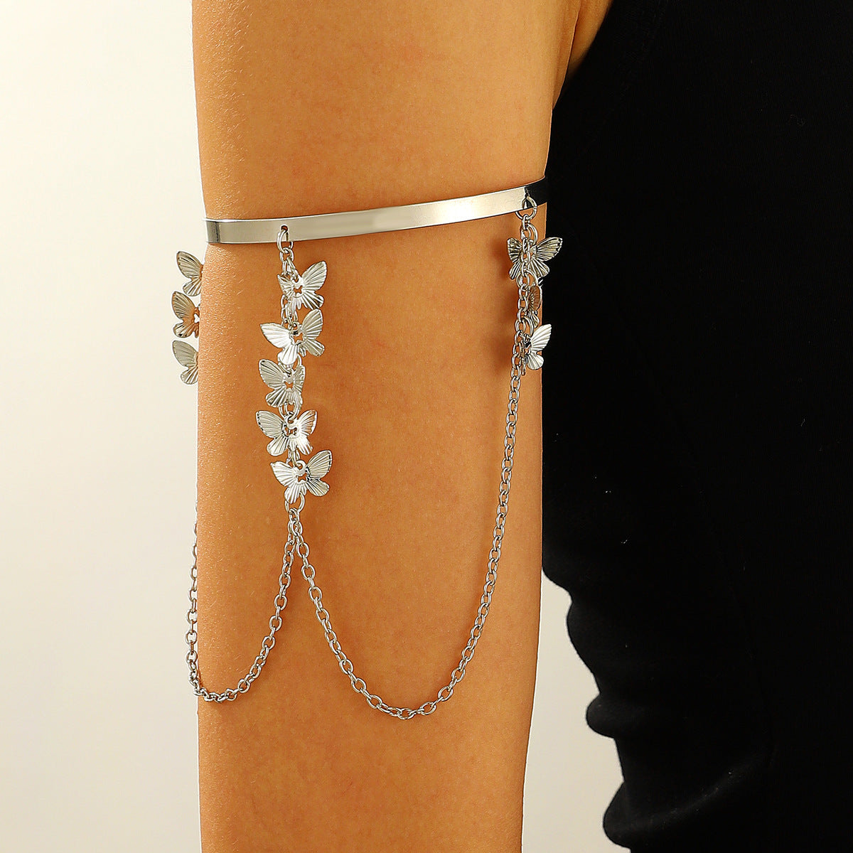 Chain Strip Armband High-grade Exquisite Versatile Opening Bracelets