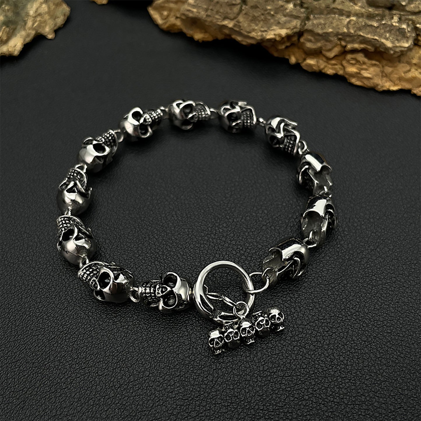 Men's Steel Vintage Personality Stainless Creative Domineering Bracelets