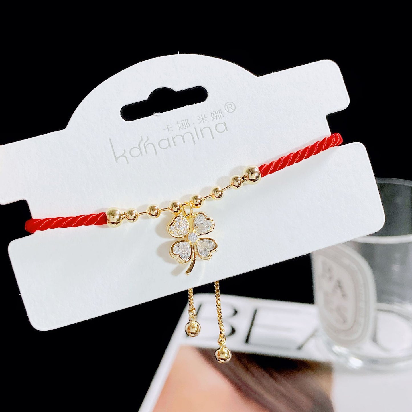 Red Rope Drawstring Fashion Life Woven Bracelets