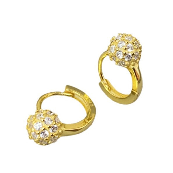 Women's Diamond Ear Clip Refined Stylish Versatile Earrings