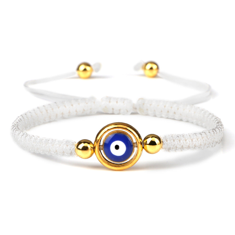 Weave Eye Life Red Rope Beaded Bracelets
