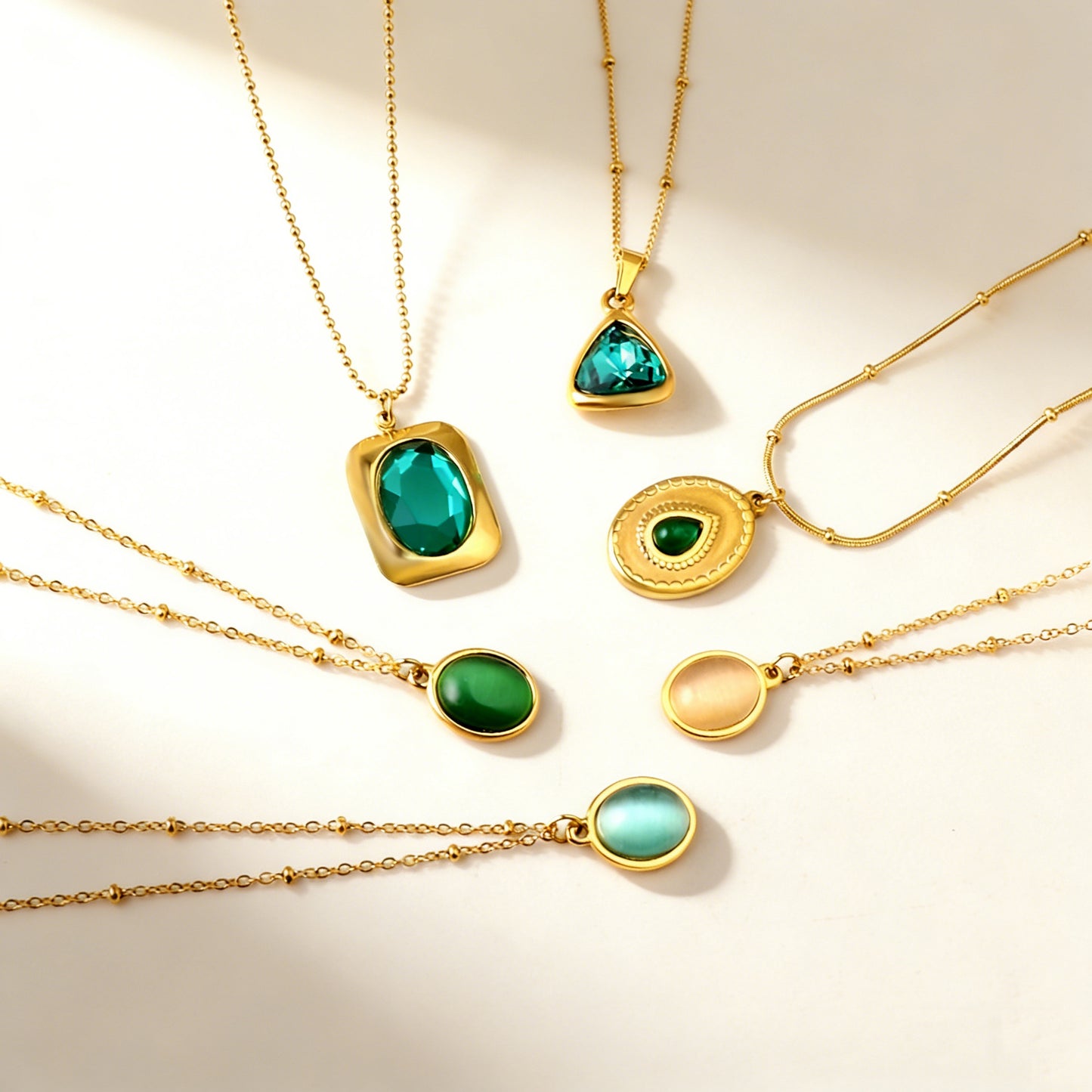 French Entry Lux Elegant Clavicle Chain Necklace