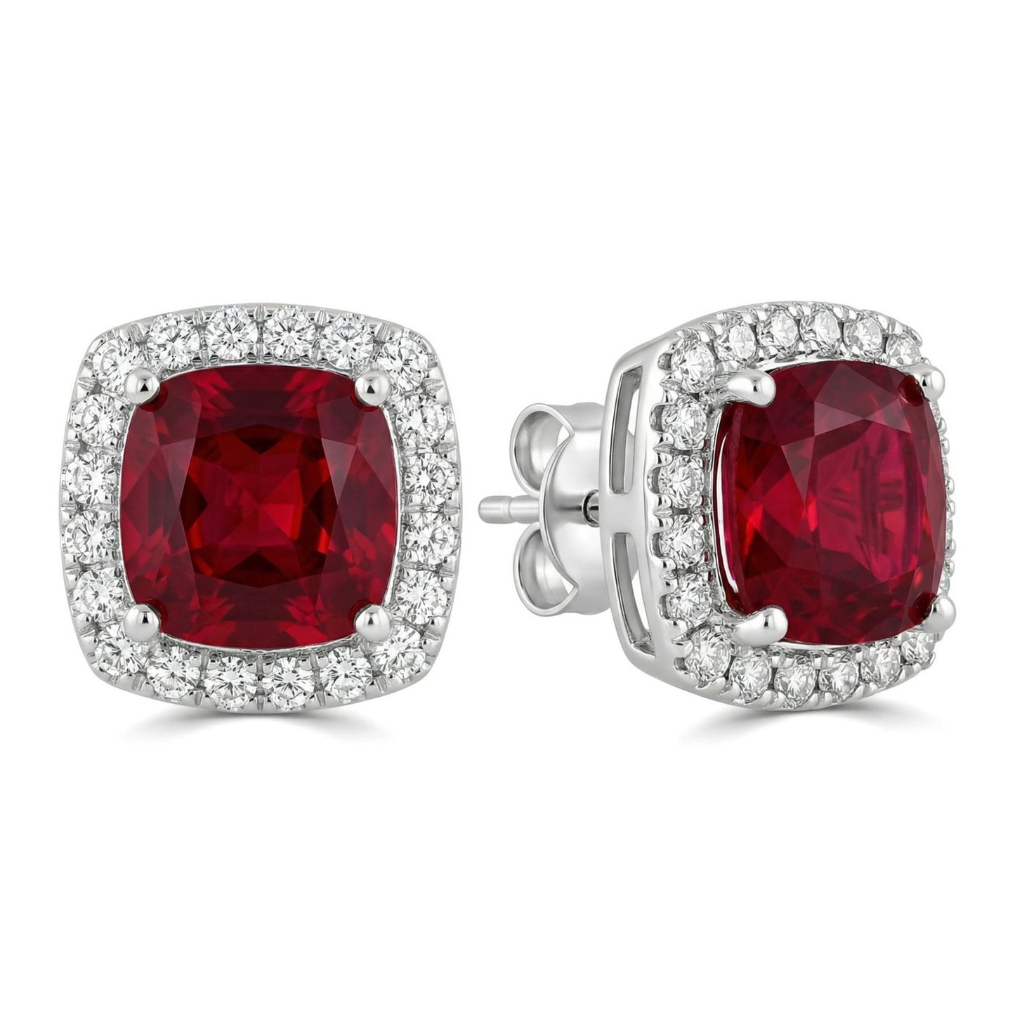 Women's & Men's Material Finely Inlaid Niche High Sense Basic Stud Earrings