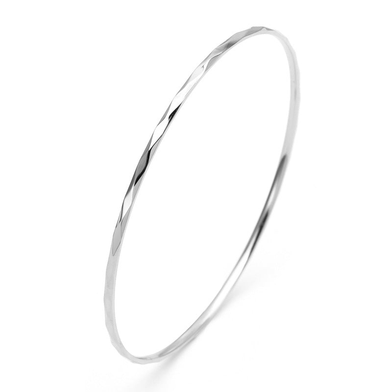 Design Diamond-shaped Simple Inner Diameter Live Bracelet