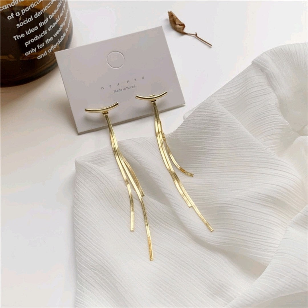 Women's Metal Long Fringe Summer Elegant High-grade Rings