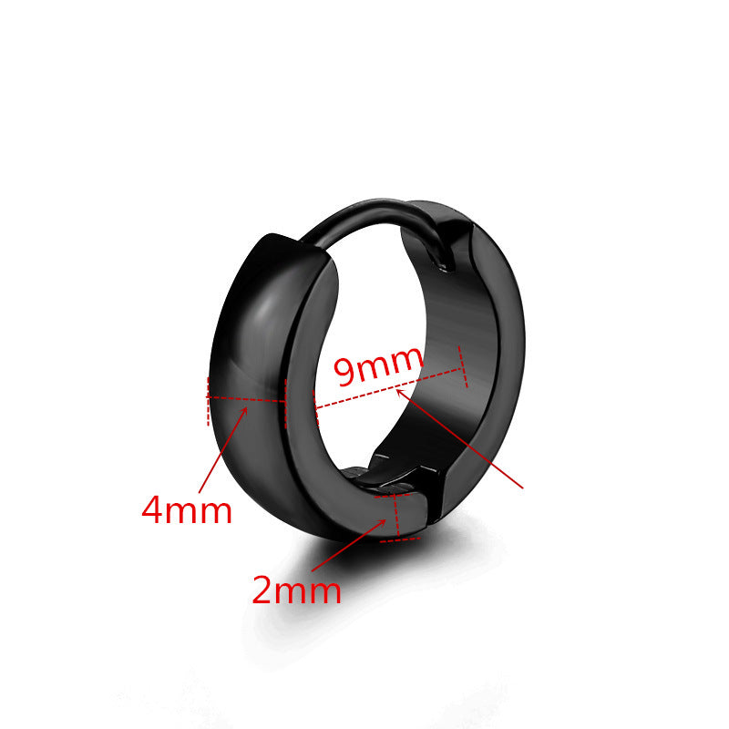 Handmade Polished High Quality Stainless Steel Unisex Spherical Arc Rings