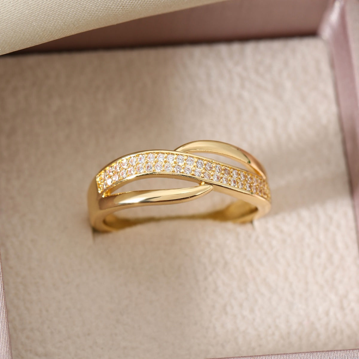Simple Fashion Personality Cross Full Diamond High-grade Bracelets