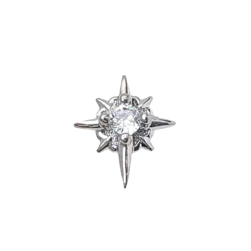 Women's & Men's Design Asterism Ear Trendy High Street Versatile Sense Simple Earrings