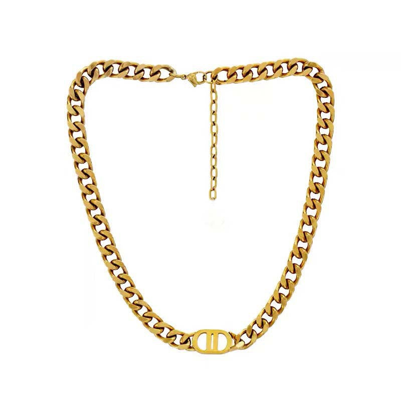 Women's Thick Straps Letter For Hip Hop Necklaces