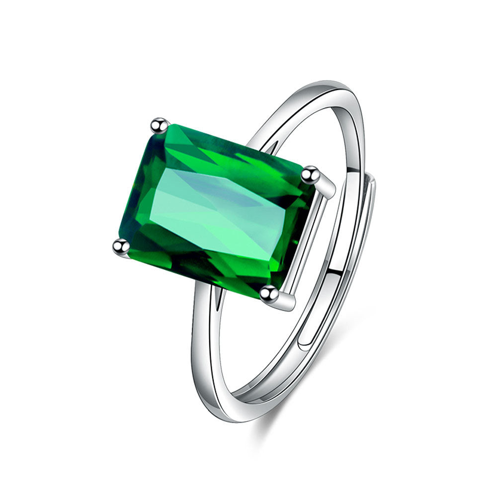 Romantic Fashion Rectangular Female Personality Square Ear Necklaces