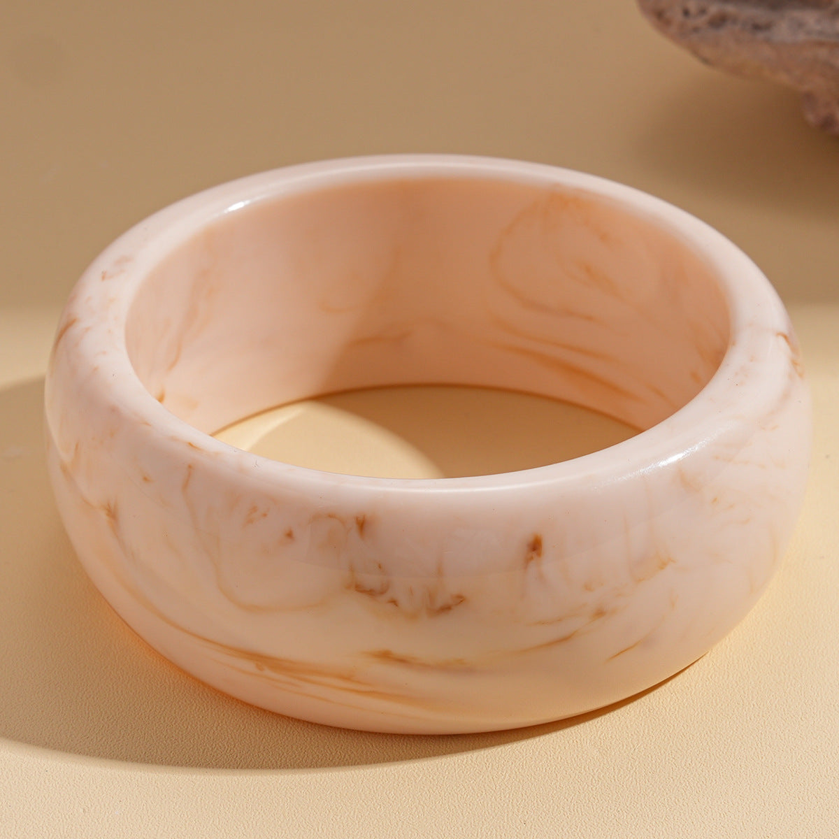 Women's Irregular Resin Minority Simple Retro Temperament Personality Fashion Design Unique Bracelets