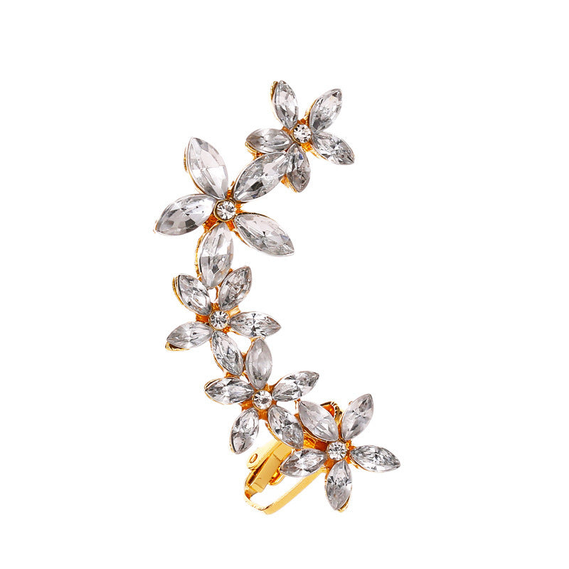 Temperament Butterfly Flower Single Hipster Catwalk Night Ear Clip