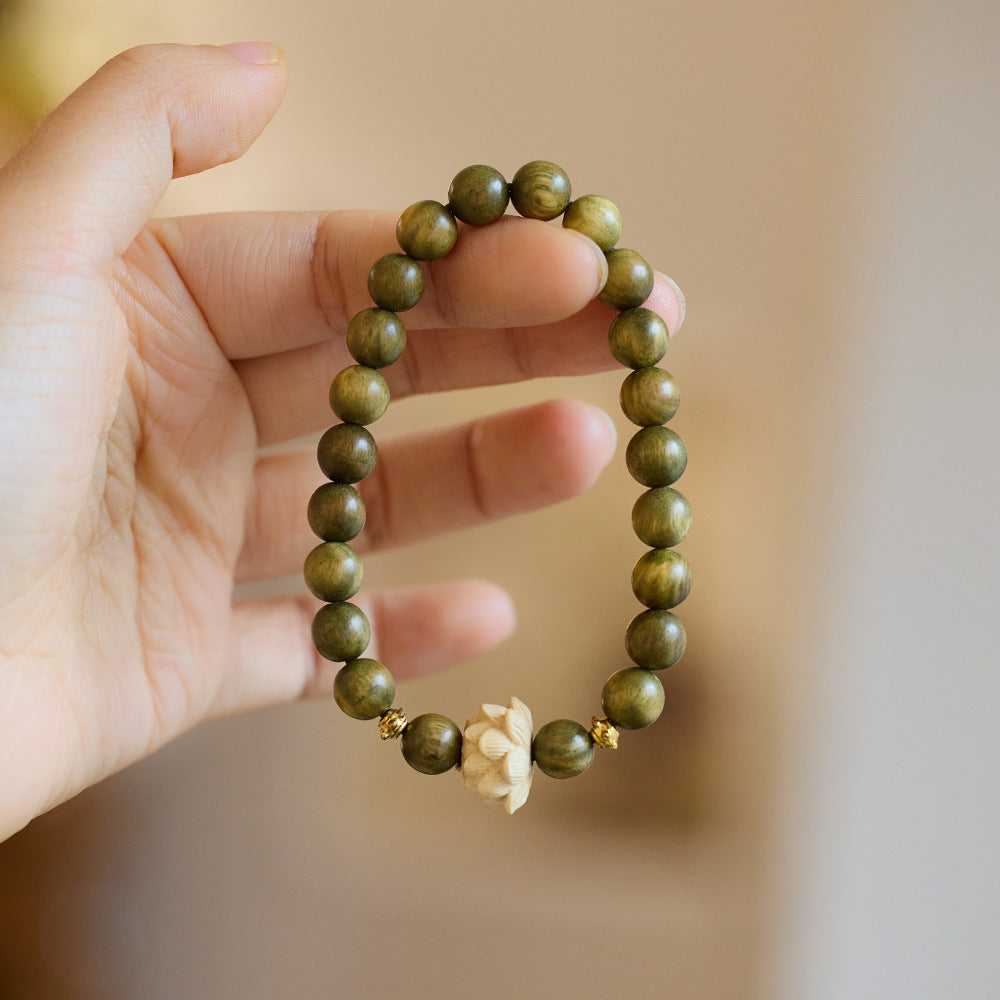 Green Sandalwood Female Pliable Temperament Male Bracelets