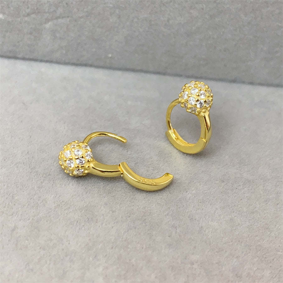 Women's Diamond Ear Clip Refined Stylish Versatile Earrings