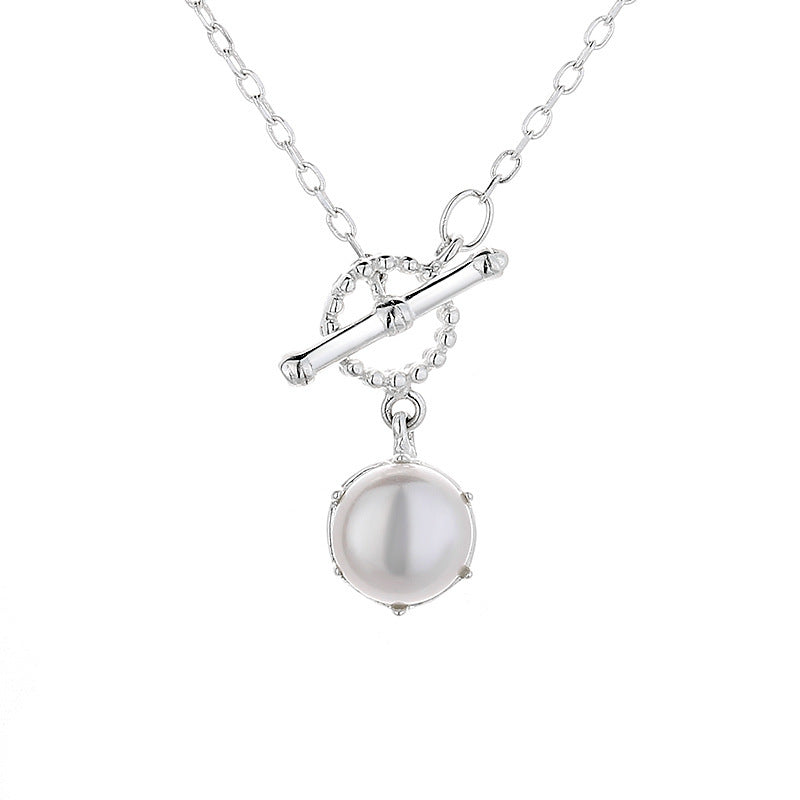 Women's Luxury High-grade Pearl Pendant Clavicle Chain Necklaces