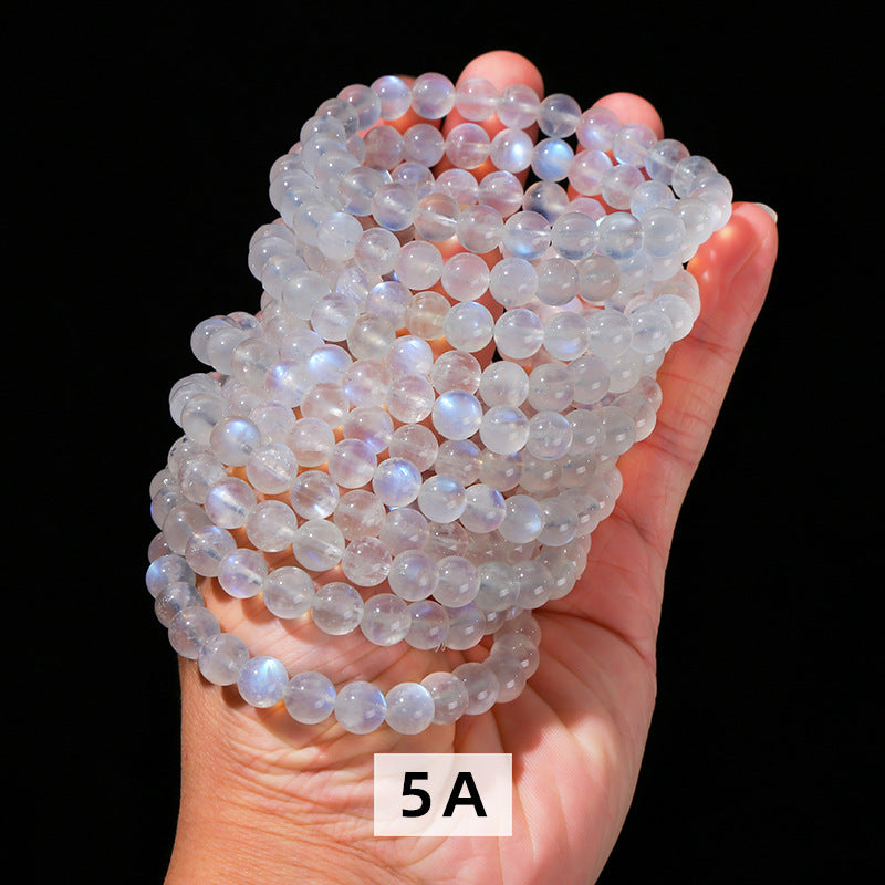 Natural Cream Body Blue Moonlight For Simple Bracelet