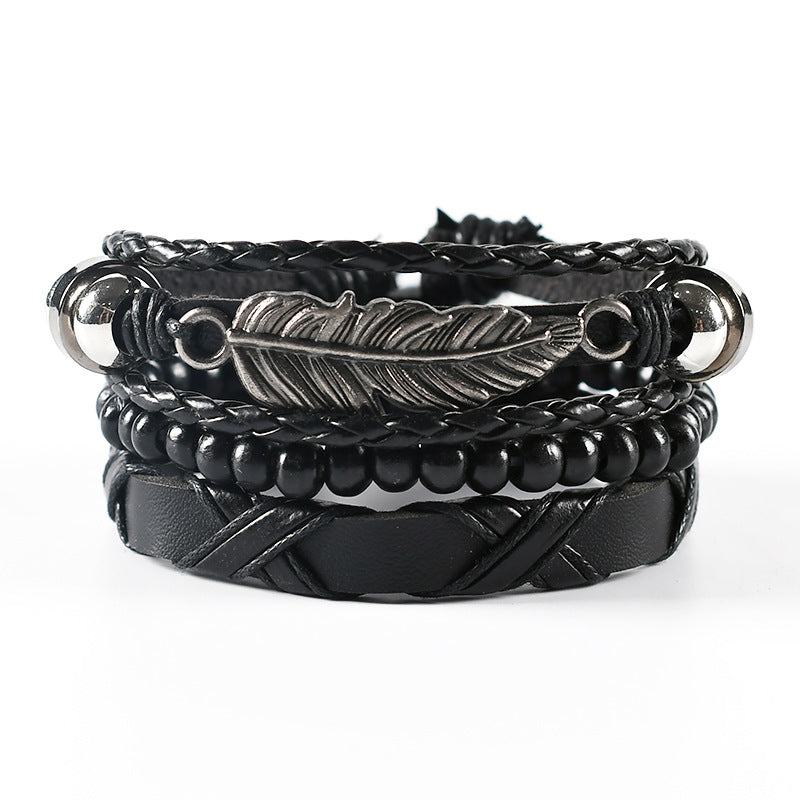 Bracelet de mode Charm Eye Bracelets de costume en cuir