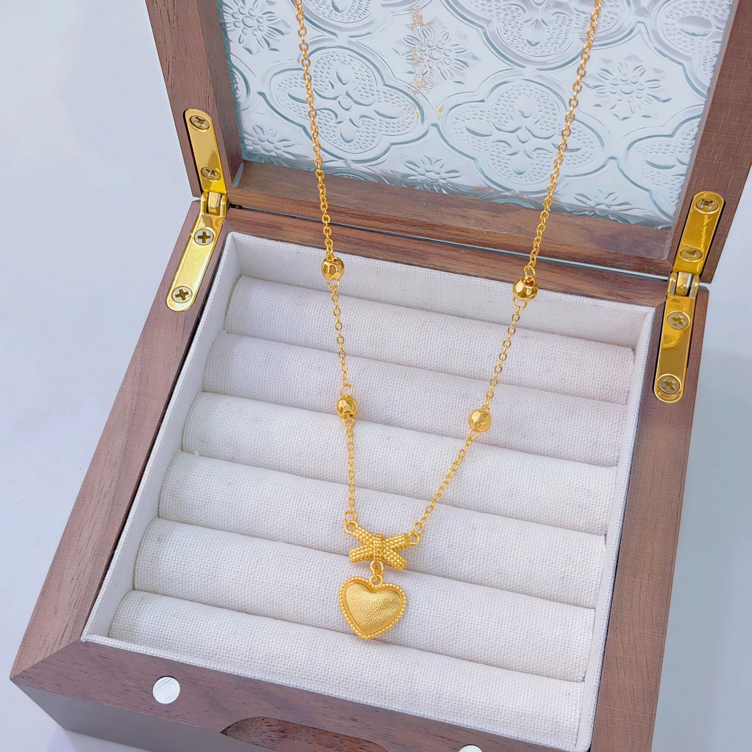 Ginkgo Leaf Variety Retro Affordable Luxury Fashion Design Necklace