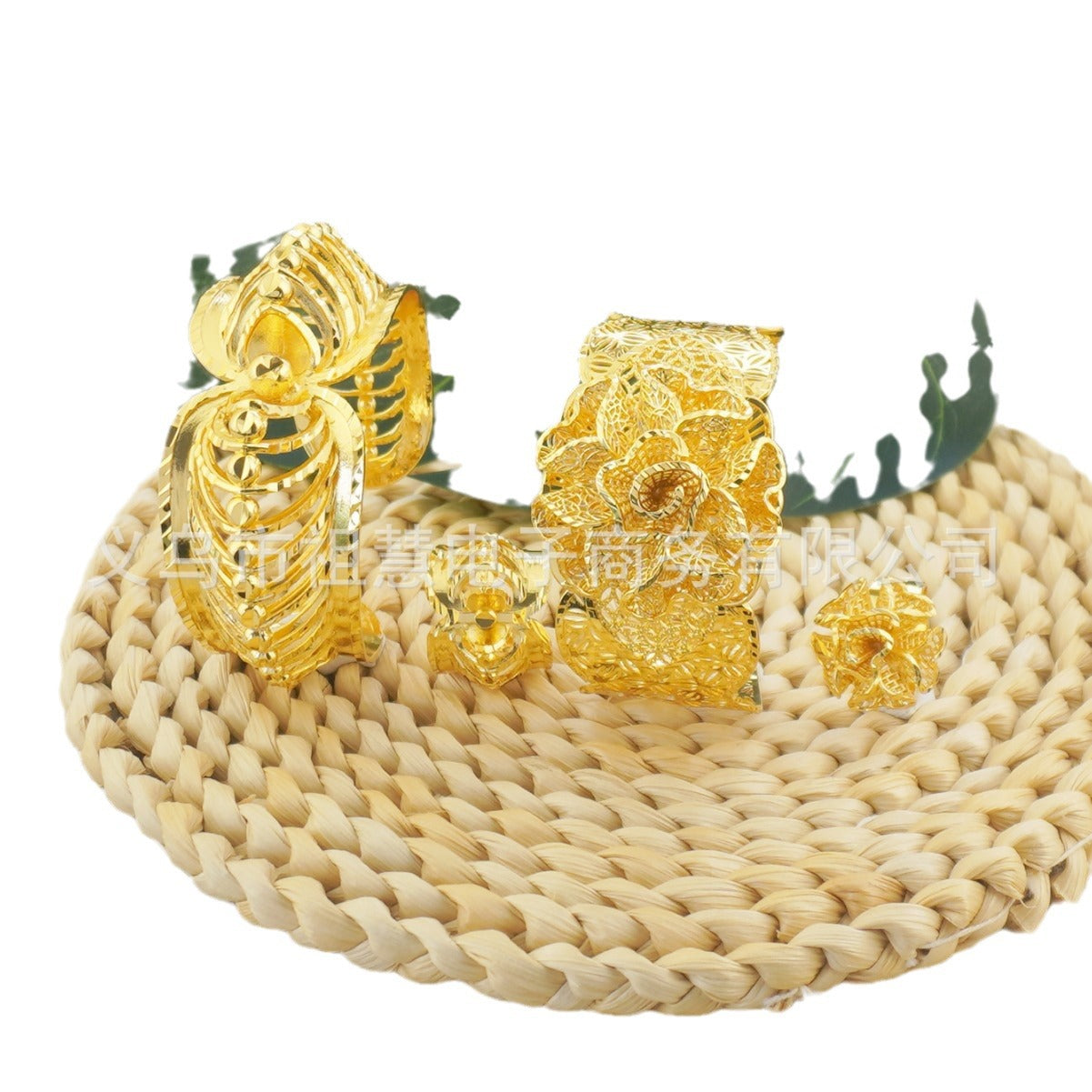 Women's Luxury Wedding Flowers Bridal Gift Bracelet
