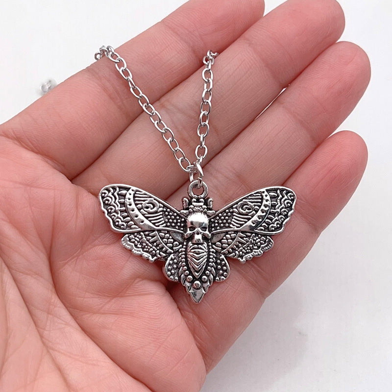 Alloy Decoration Cross Clothing Material Dark Necklace