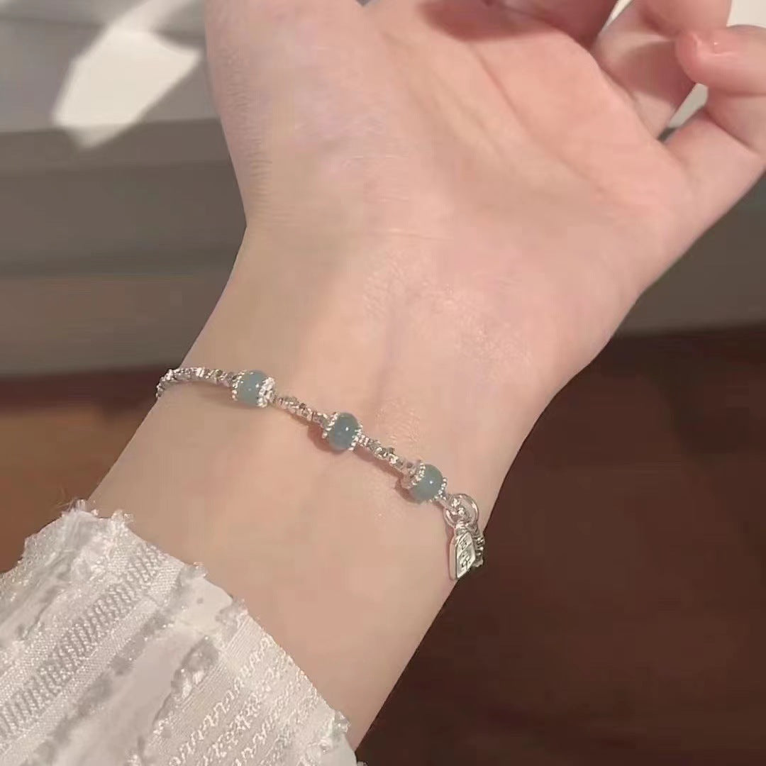 Bracelets irréguliers en argent cassé pour femmes, cadeau de luxe exquis et polyvalent