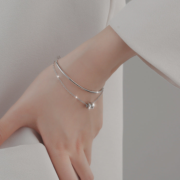 Small Waist Korean Style Simple Fashion Twin Light Luxury Minority Bracelet