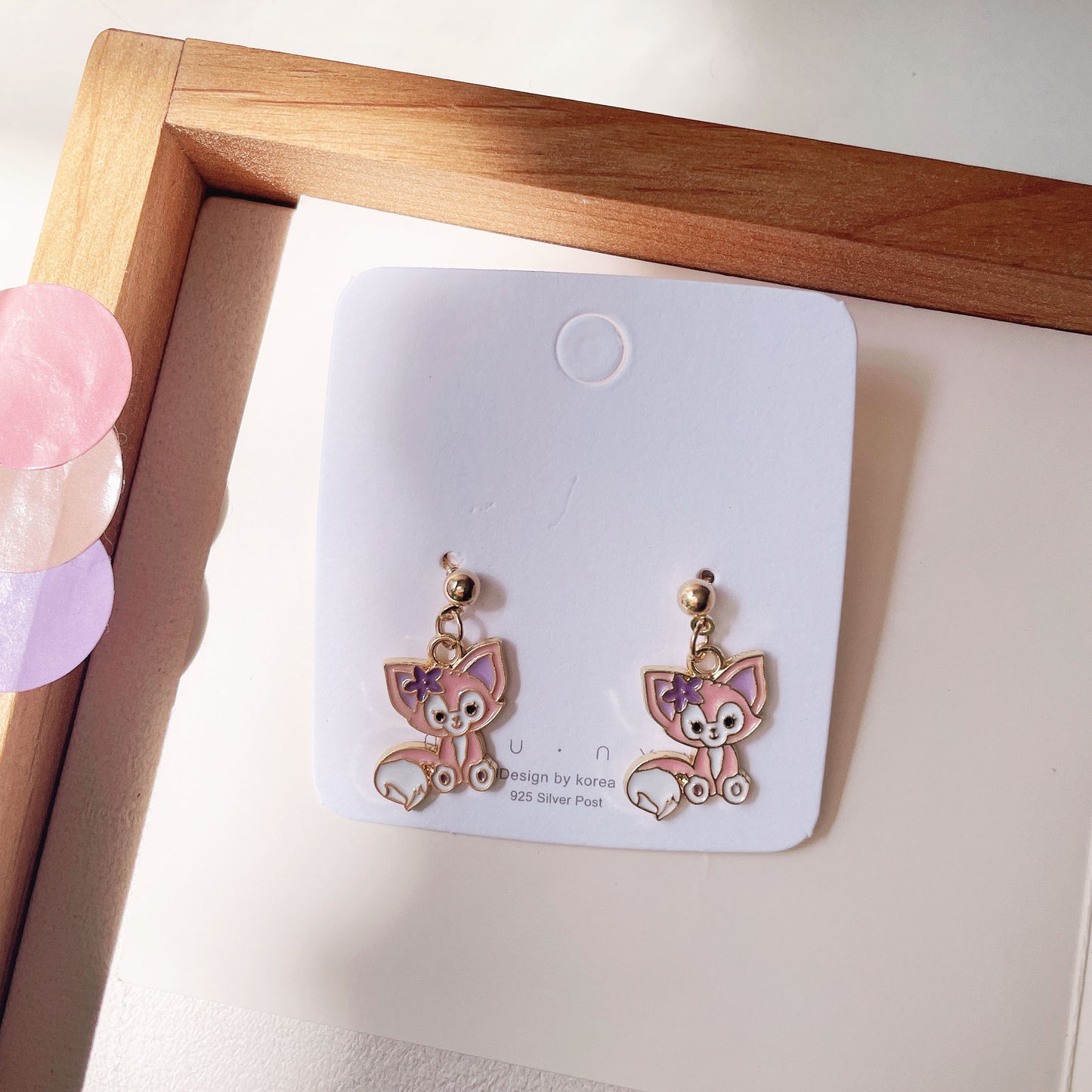 Cartoon Cute Hello Kitty Clow Melody Earrings