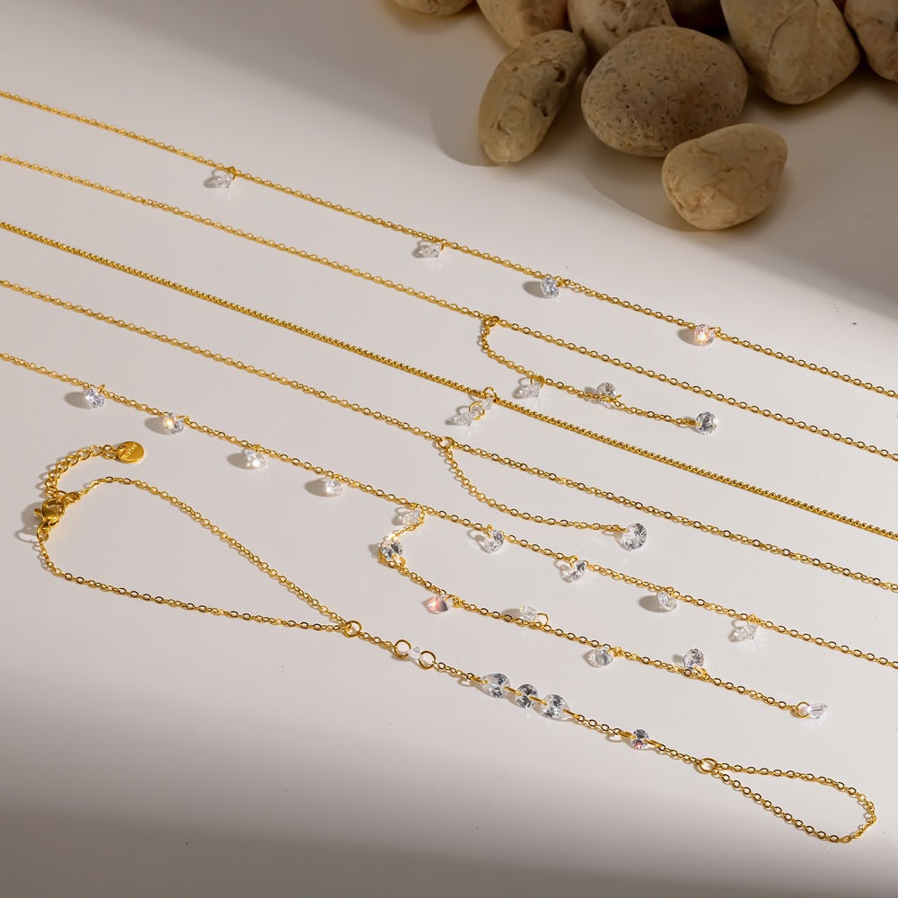 High-grade Stainless Steel Commute Style Y-shaped Necklace