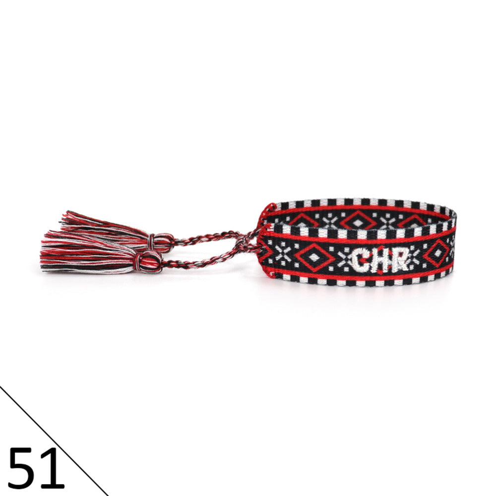 Hand Weaving Fashion Simple Wrist Strap Bracelets