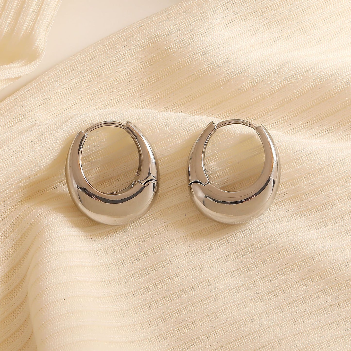 Style Retro Personality Minimalism Cold Ear Earrings