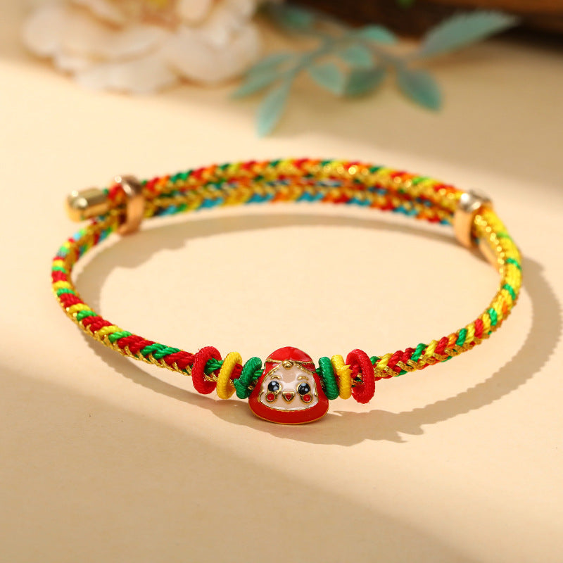 Children's Dragon Boat Festival Colorful Rope Hand-woven Small Carrying Bracelet