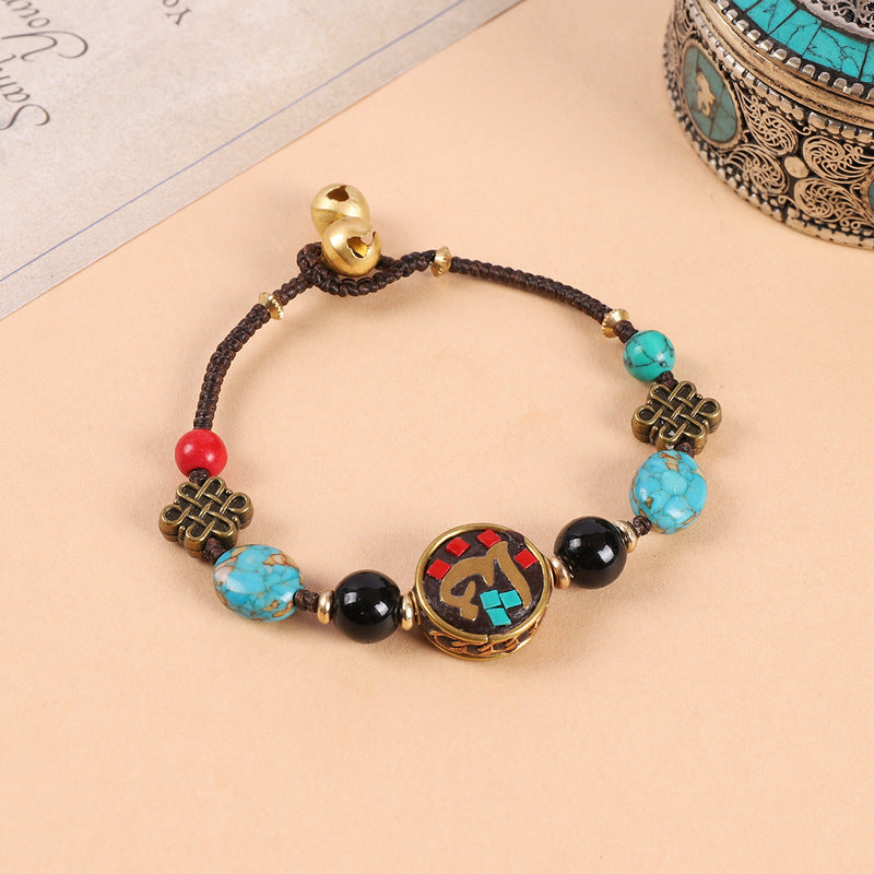 Women's & Men's & Chinese Ethnic Style Tibetan Niche Bracelets