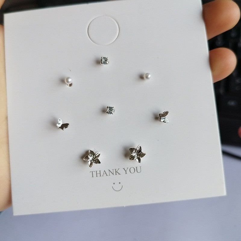 Small Cute Sweet Ear Personalized Niche Design High-grade Sense Fashionable Earrings