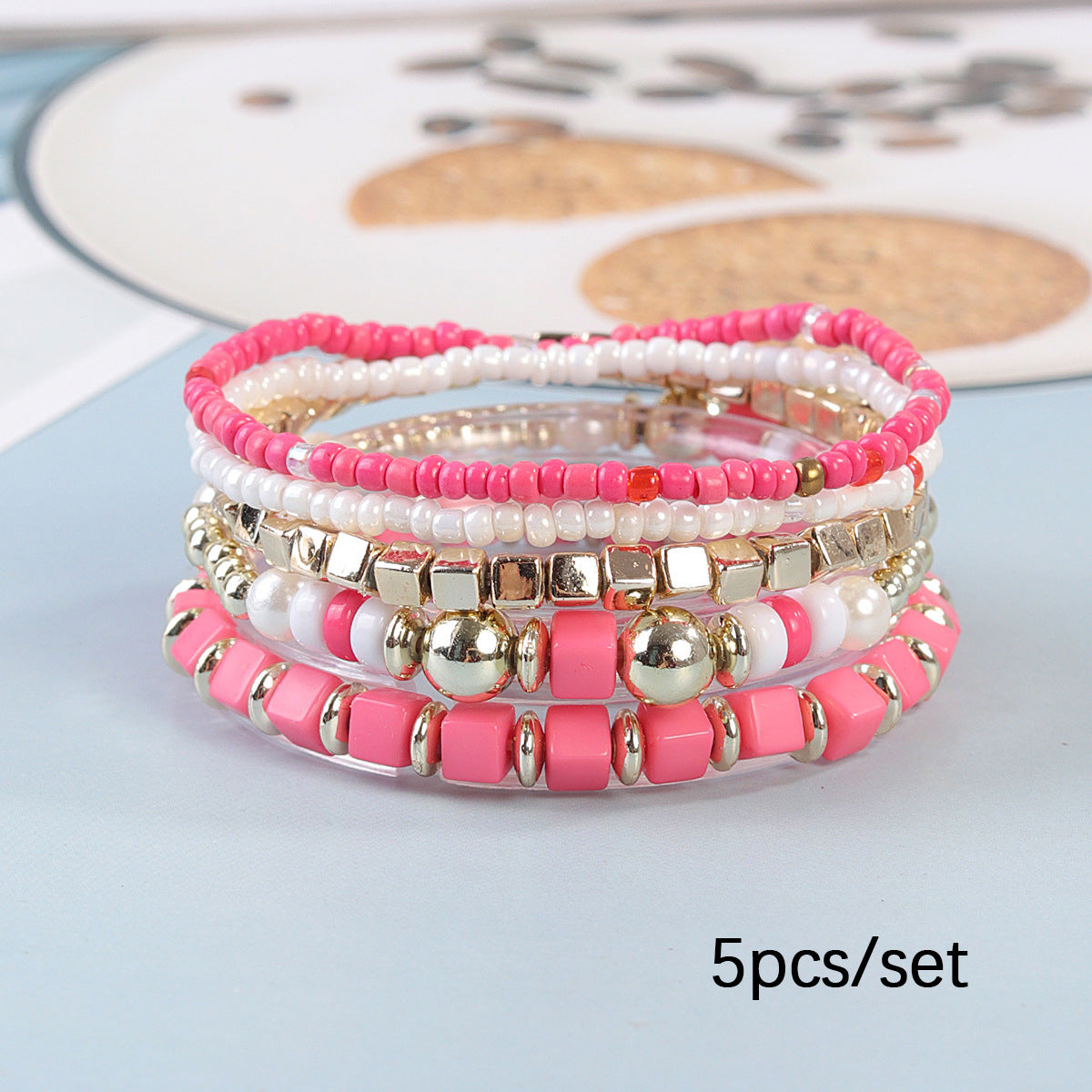 Chinese Style Beads Stringed Temperamental Minority Bracelet